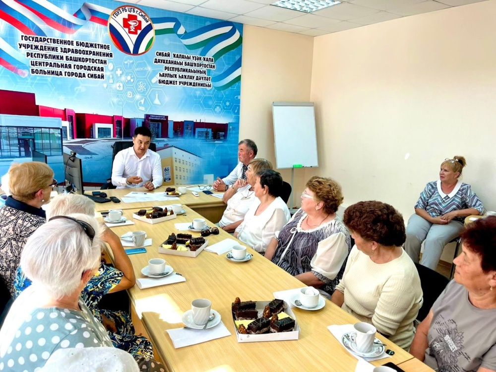 Встреча с нашими уважаемыми ветеранами здравоохранения