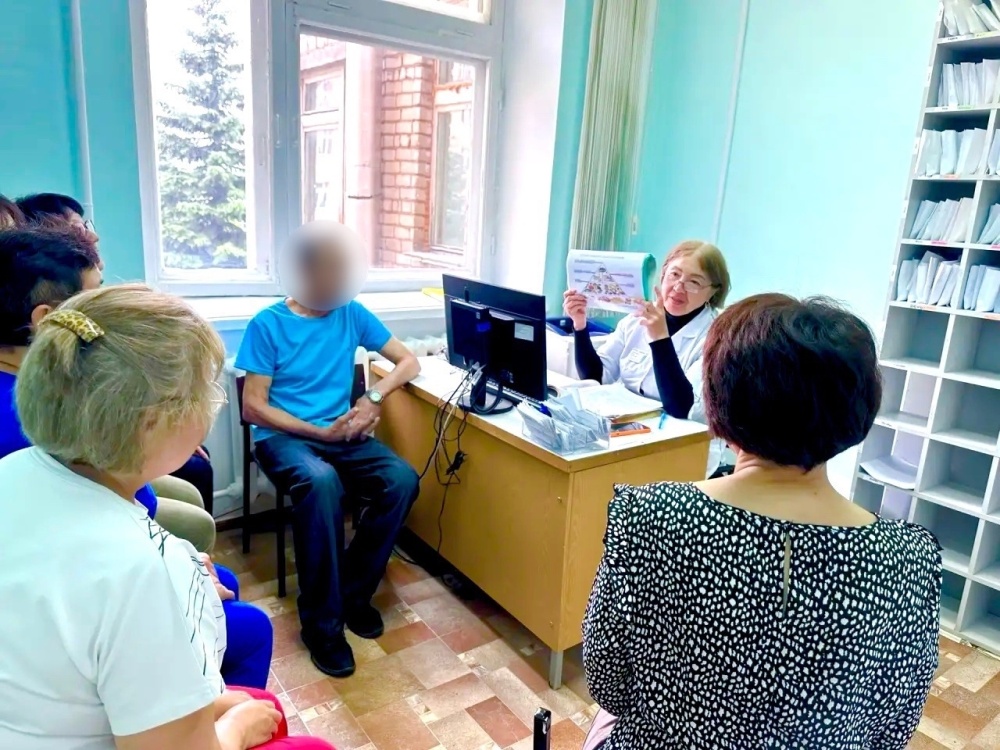 В Сибайской городской больнице продолжает работу «Школа для пациентов по активному долголетию»